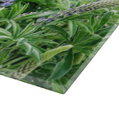 Planche À Découper Fleurs de loup pourpres (Coin)