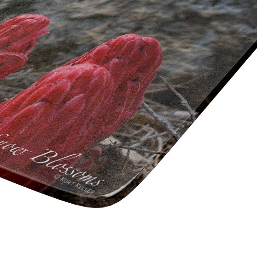 Planche À Découper Fleurs de neige (Coin)