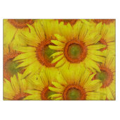 Planche À Découper Fleurs de soleil (Devant)