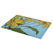 Planche À Découper Fleurs de soleil Art Nouveau (Coin)