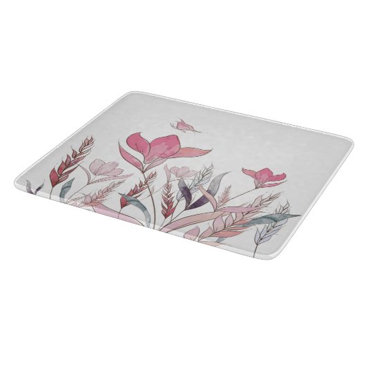 Planche À Découper Fleurs d'eau (Coin)