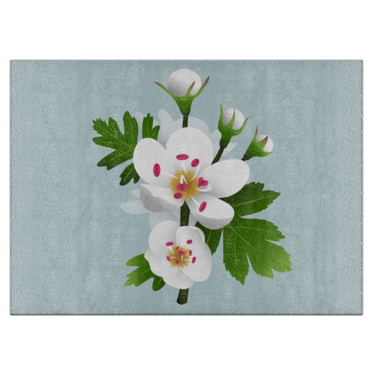 Planche À Découper Fleurs d'épines (Devant)