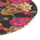 Planche À Découper Fleurs du crâne Jour Arrière - plan mort (Coin)