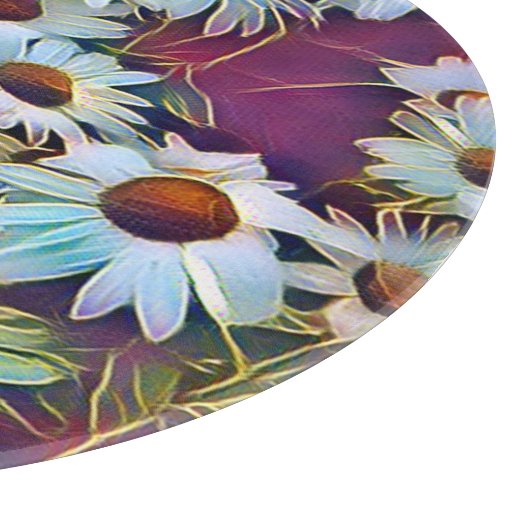 PLANCHE À DÉCOUPER FLEURS DU JOUR (Coin)