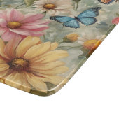 Planche À Découper Fleurs Et Papillons Tableau De Découpe (Coin)