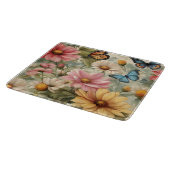 Planche À Découper Fleurs Et Papillons Tableau De Découpe (Coin)