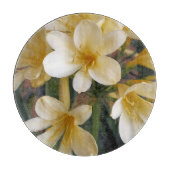 PLANCHE À DÉCOUPER FLEURS JAUNES (Devant)