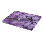Planche À Découper Fleurs Lilac décoratives (Coin)