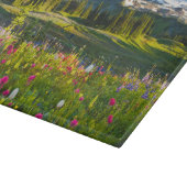 Planche À Découper Fleurs | Mt. Rainier Fleurs sauvages (Coin)