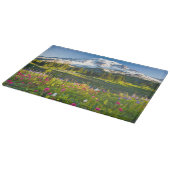 Planche À Découper Fleurs | Mt. Rainier Fleurs sauvages (Coin)