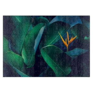 Planche À Découper Fleurs   Oiseau du paradis