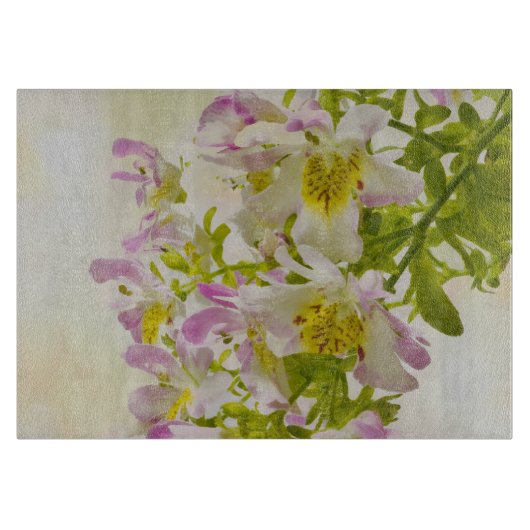 Planche À Découper Fleurs papillons (Devant)