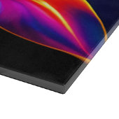 Planche À Découper Fleurs Paradisiaques tropicales (Coin)