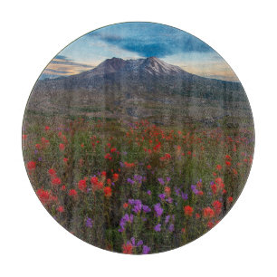 Planche À Découper Fleurs Pinceau indien & Penstemon