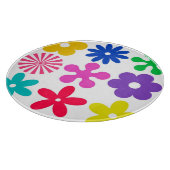 Planche À Découper FLEURS RÉTRO super (Coin)