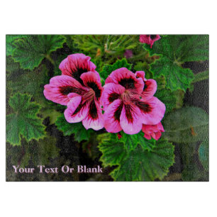 Planche À Découper Fleurs roses 1