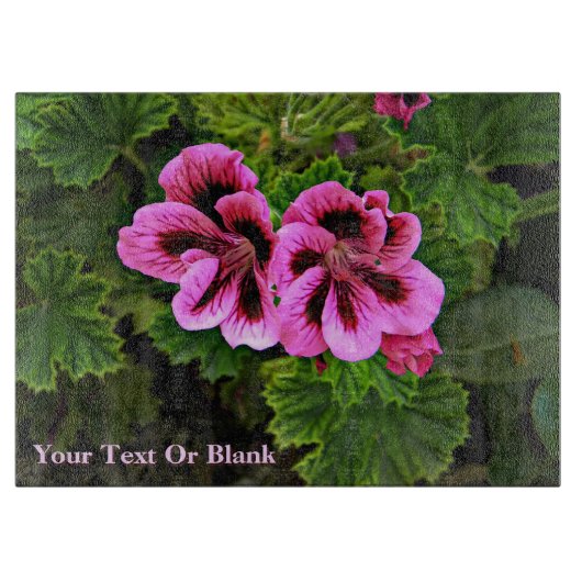 Planche À Découper Fleurs roses 1 (Devant)