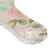 Planche À Découper Fleurs Roses d'aquarelle en rose et en rose (Coin)