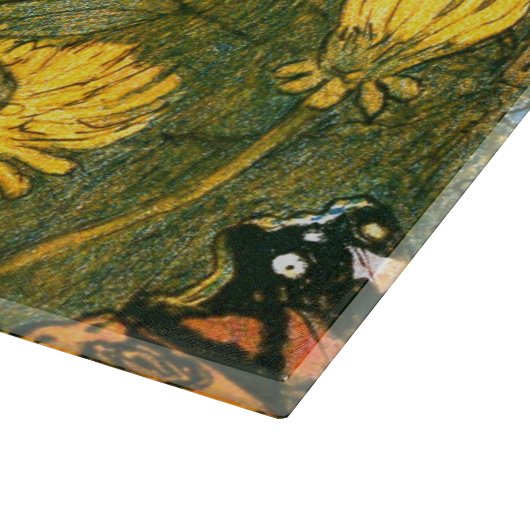 Planche À Découper Fleurs sauvages néerlandais Art Nouveau Meadow, Pa (Coin)