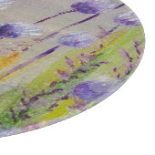 Planche À Découper Fleurs sauvages violets (Coin)