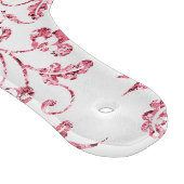 Planche À Découper Fleurs scintillantes rose romantique  (Coin)