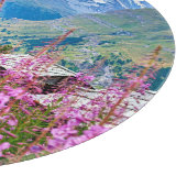 Planche À Découper Fleurs | Summer Matterhorn Suisse (Coin)