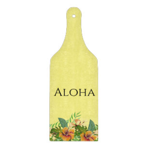 Planche À Découper Fleurs tropicales d'Aloha