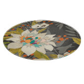 Planche À Découper Fleurs Tropiques Twilight (Coin)