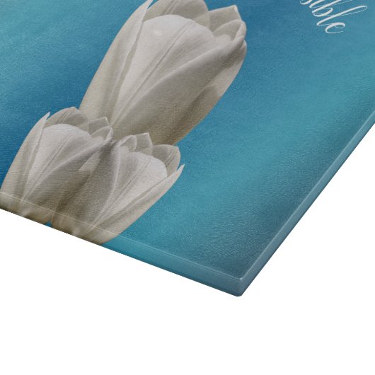 Planche À Découper Fleurs Tulip Tout Est Possible Inspiration (Coin)