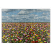 Planche À Découper Fleurs | Tulips Willamette Valley Oregon (Devant)