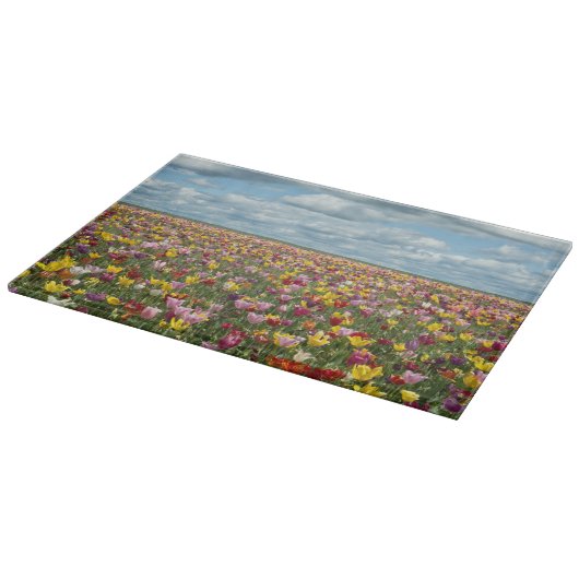 Planche À Découper Fleurs | Tulips Willamette Valley Oregon (Coin)