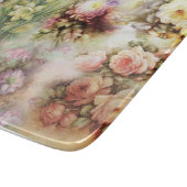 Planche À Découper Fleurs vintages (Coin)