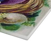 Planche À Découper fleurs vintages de Pâques rétro (Coin)