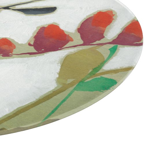 Planche À Découper Fleurs vives I (Coin)