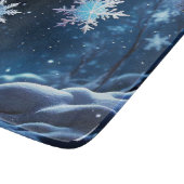 Planche À Découper Flocon de neige (Coin)