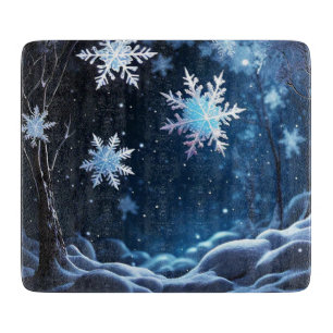 Planche À Découper Flocon de neige