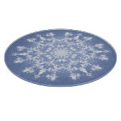 Planche À Découper Flocon de neige fractionné en dentelle Abstraite s (Coin)