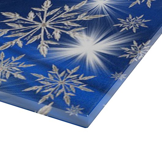 Planche À Découper Flocons de neige (Coin)