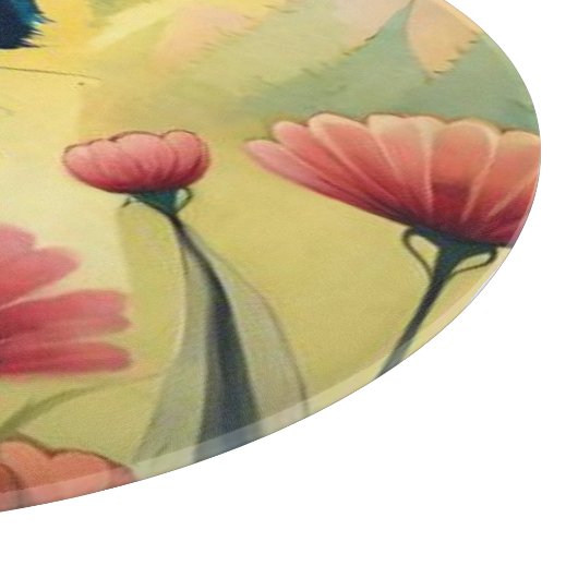 Planche À Découper FLoral (Coin)