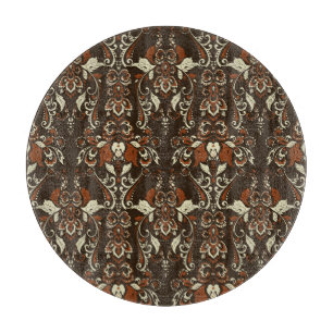 Planche À Découper Floral baroque : Papier peint Vintage classique