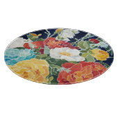 Planche À Découper Floral de minuit I (Coin)