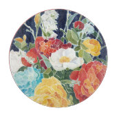 Planche À Découper Floral de minuit I (Devant)