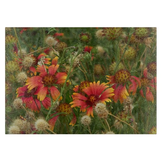 Planche À Découper Floral d'été (Devant)