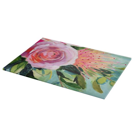 Planche À Découper Floral I (Coin)