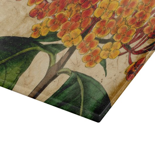 Planche À Découper Floral I (Coin)