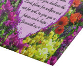 PLANCHE À DÉCOUPER FLORAL JEREMIAH 29:11 PHOTO DESIGN (Coin)