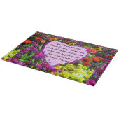 PLANCHE À DÉCOUPER FLORAL JEREMIAH 29:11 PHOTO DESIGN (Coin)