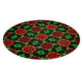 Planche À Découper Floral Modern Boho Elegant Abstract Pattern #504 (Coin)