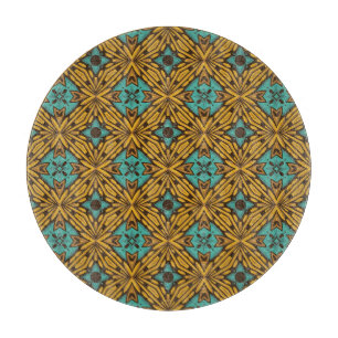 Planche À Découper Flore classique : Motif Vintage intemporel.