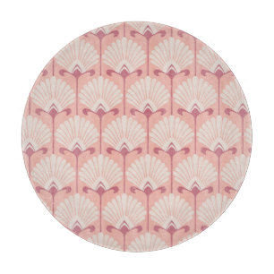 Planche À Découper Flore classique : Motif Vintage sans couture